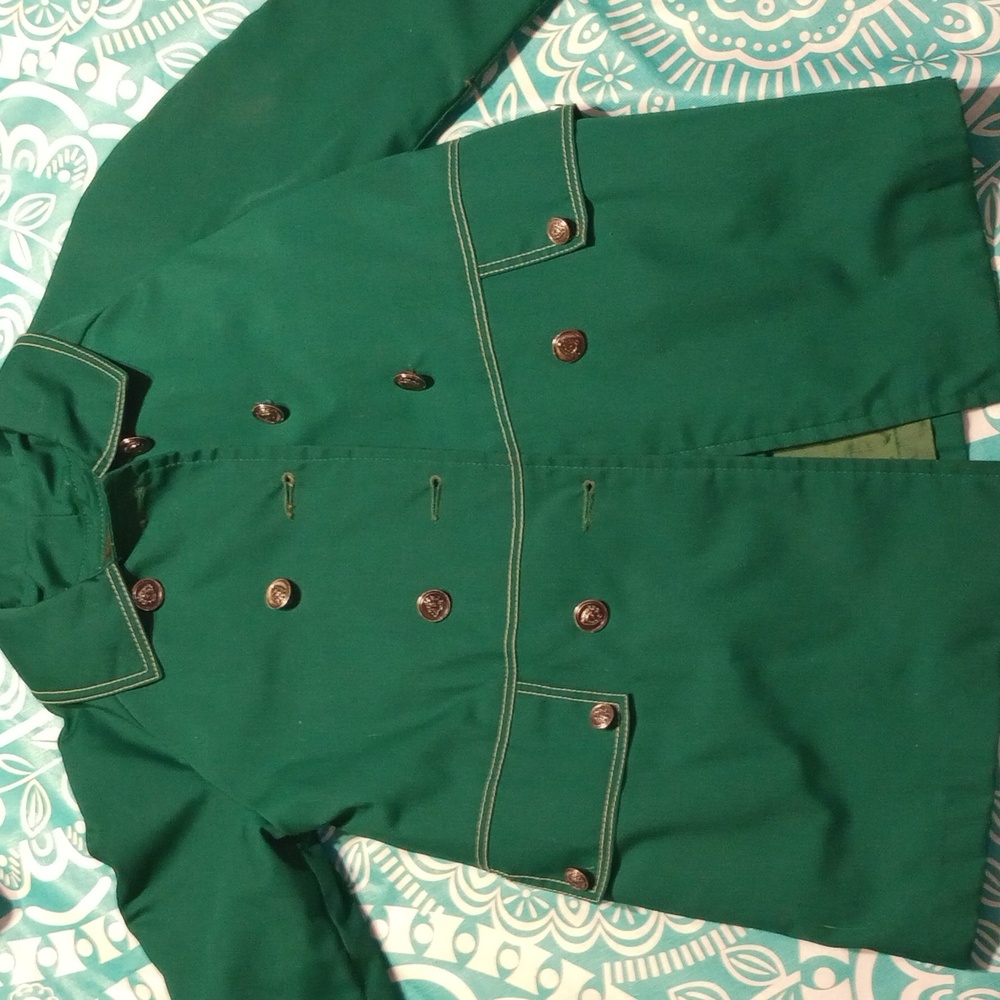 Vintage child's jacket 4/5 sweet baby Jane rainducker